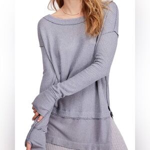 We The Free by Free People North Shore Thermal Tunic